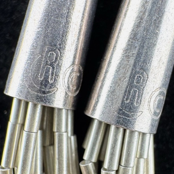 Signed Vtg Carolyn Pollack Southwestern 925 Sterling Turquoise Mosaic Necklace - Picture 10 of 16